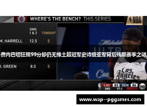 费内巴切狂揽99分却仍无缘土超冠军史诗级亚军背后残酷赛季之谜