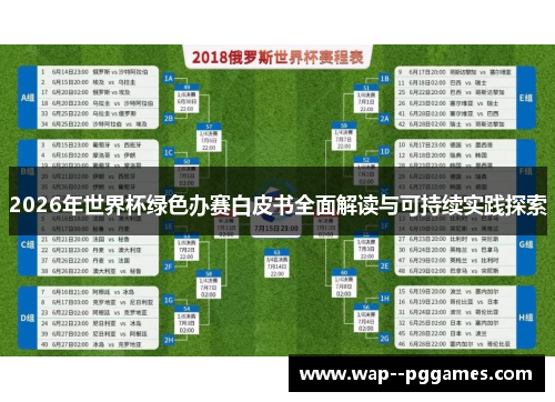2026年世界杯绿色办赛白皮书全面解读与可持续实践探索 2026年世界杯绿色办赛白皮书全面解读与可持续实践探索